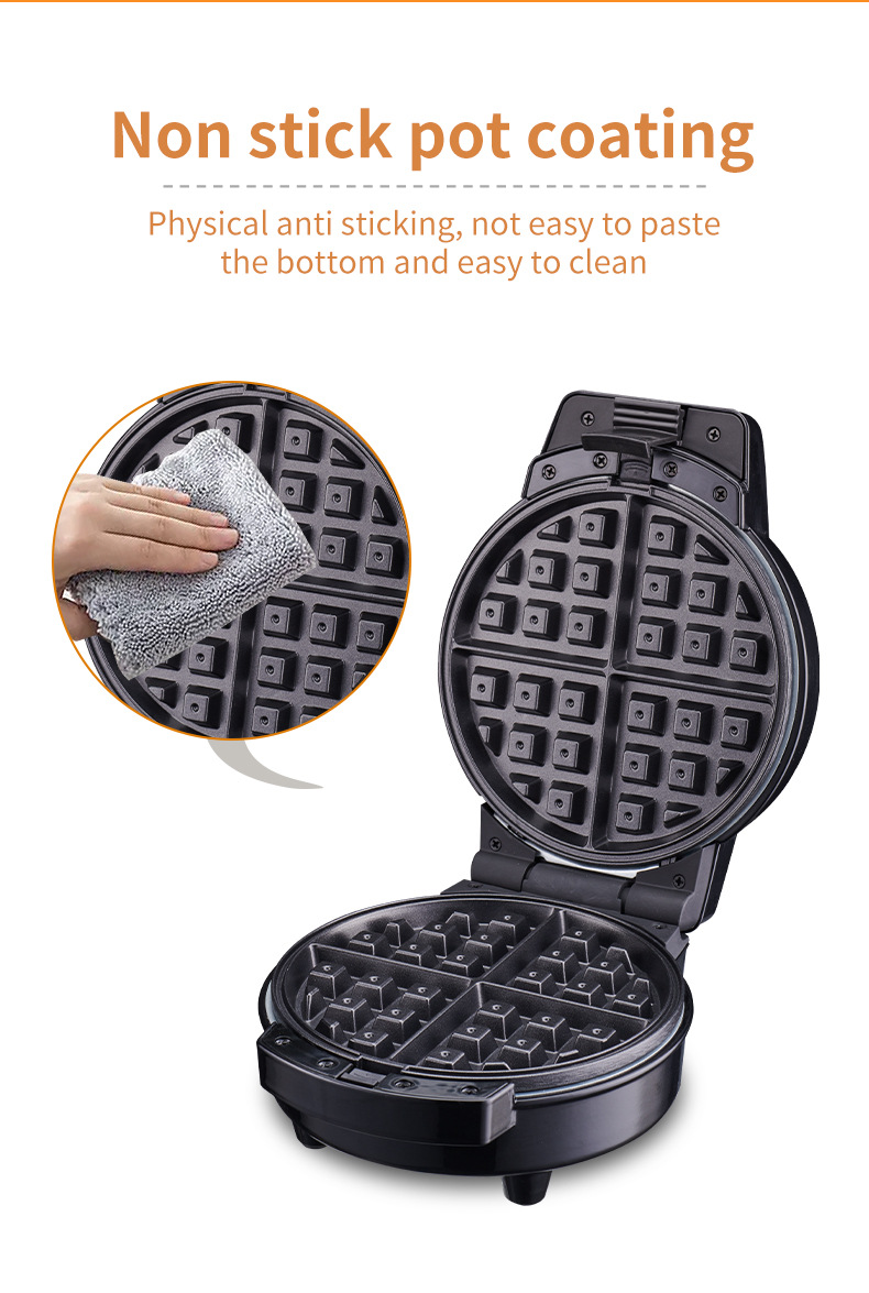 Foreign trade export SOKANY08006 sandwich machine, detachable 3-in-1 waffle doughnut machine, cartoon cake machine pic 5