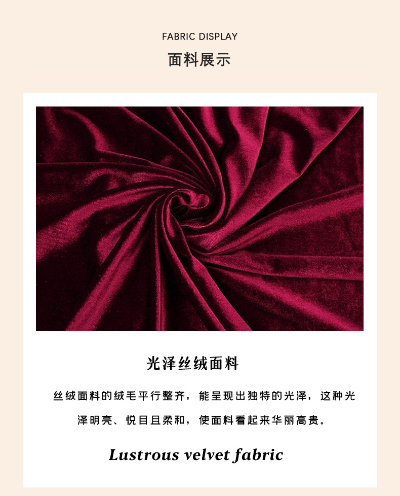 Retro velvet pearl chain backless nightgown for women, sexy deep V lace bow, multi-color home wear 987 pic 7