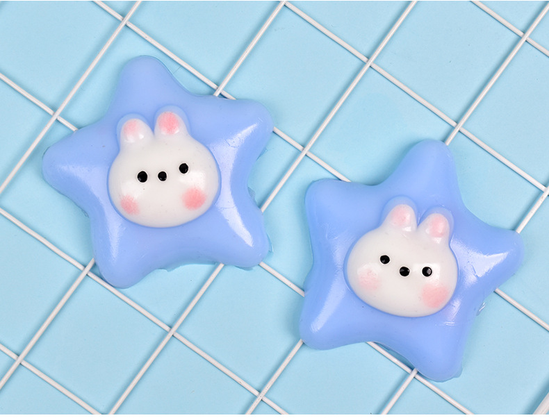The super soft and wet star rabbit is a popular online celebrity. It has a mud texture and is a stress-relieving toy that is selling well in the toy factory pic 8