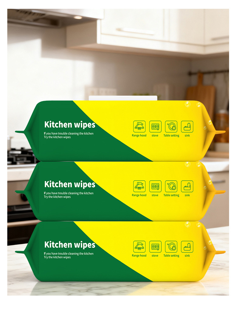 Toallitas de cocina desgrasar limpiando campana de cocina engrosar toallitas de cocina 40 toallitas de fábrica personalizadas pic 12
