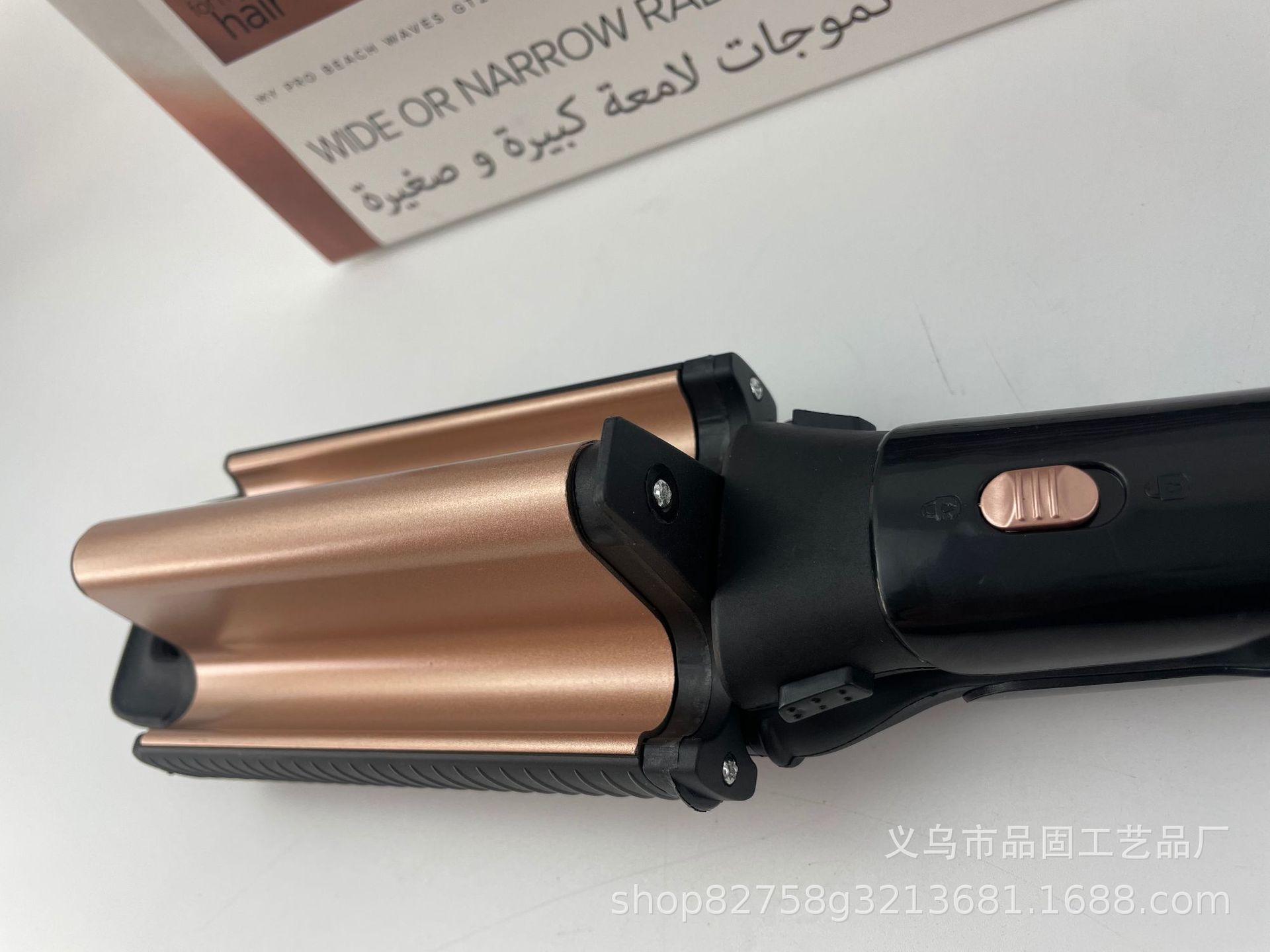 波浪卷发棒可调卷度卷发器跨境热销韩式水波纹蛋卷棒高档烫发器详情3