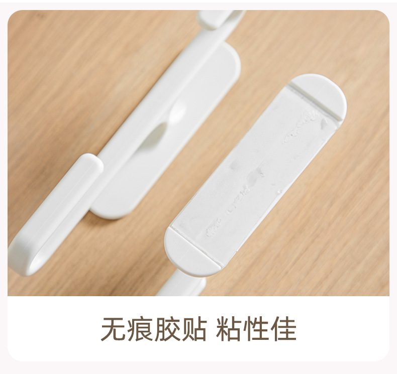 爱优汇绕线器插头挂钩电线整理收纳支架理线器电源线通用固定器详情16