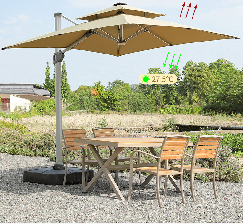 SG37户外遮阳伞庭院伞别墅大太阳伞摆摊花园商用户外伞露台室外罗详情11