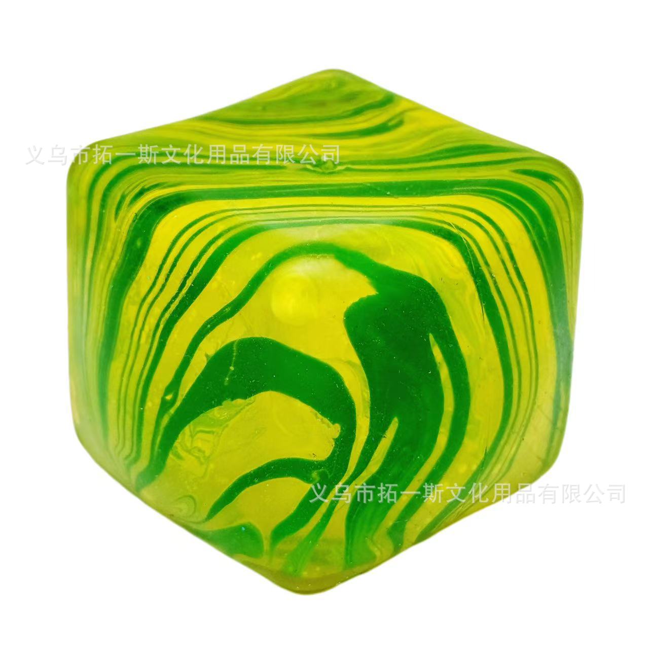 亚马逊NeeDoh流纹方块麦芽糖捏捏TPR解压挤压玩具新奇特减压玩具外贸热销详情3