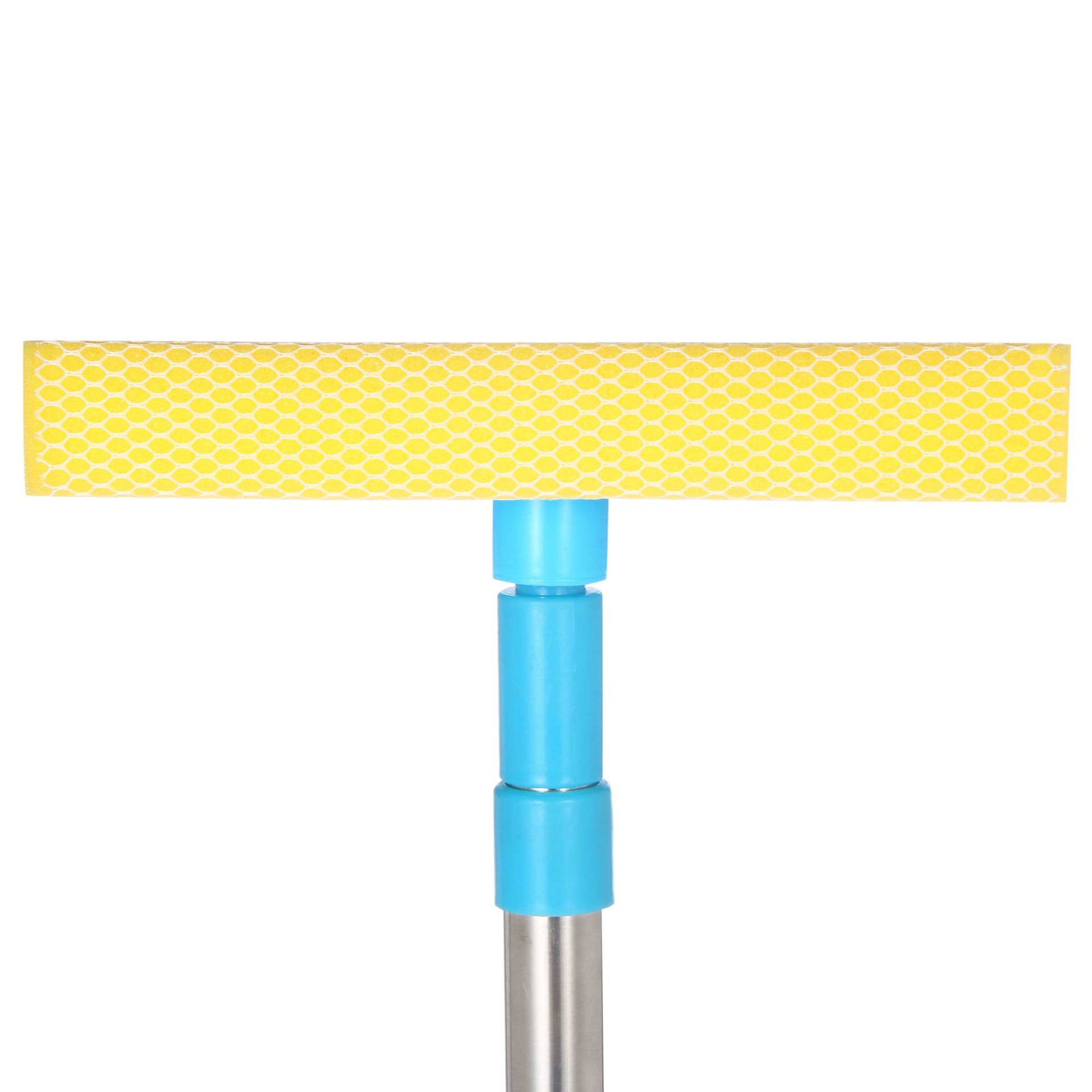 Telescopic dry and wet dual-purpose glass scraper, household glass wiper, special glass scraper for cleaning, manufacturer wholesale pic 3