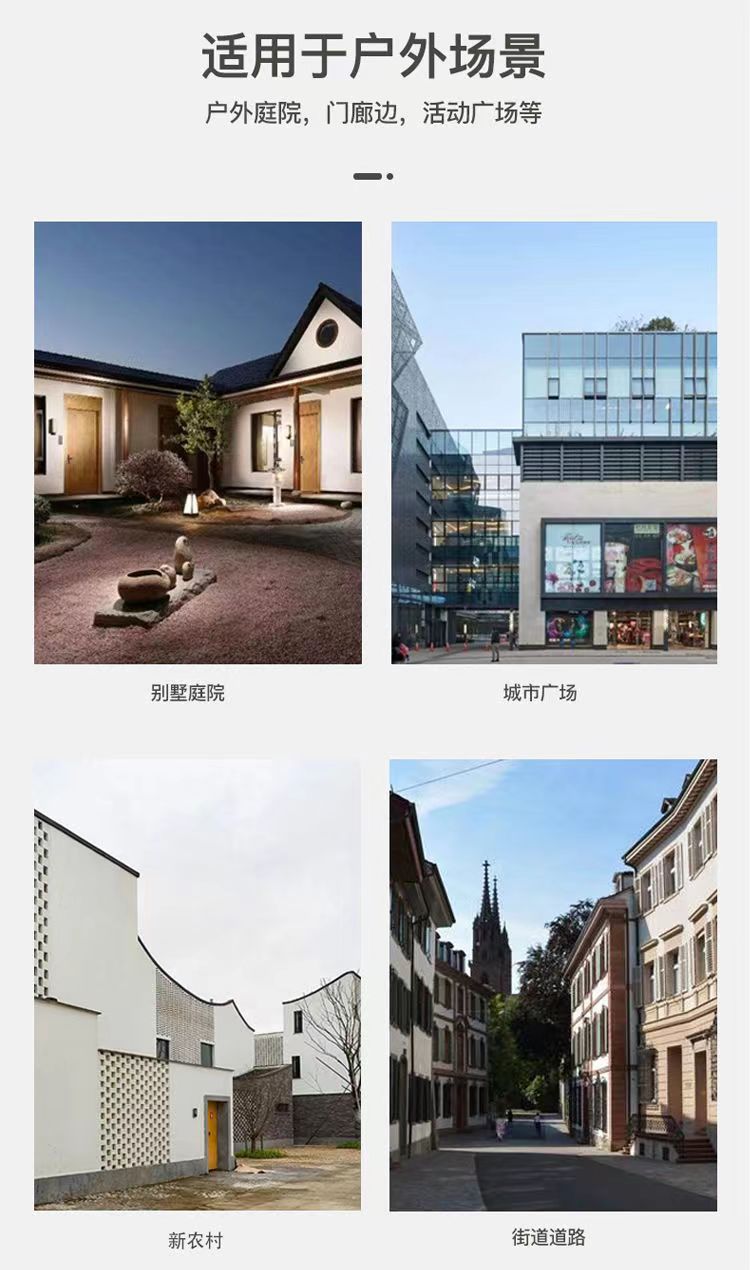 户外太阳能小房子灯感应钨丝暖光壁灯庭院别墅花园防水房子壁灯详情3