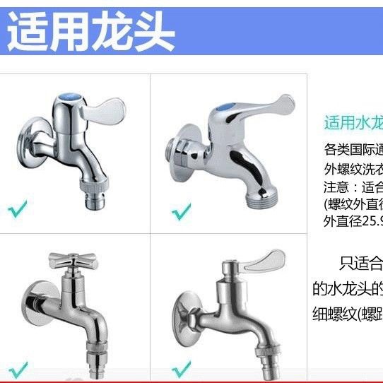 【快接扣4分螺口】两用款防爆洗车管防缠绕快接4分口洗车高压喷枪详情2