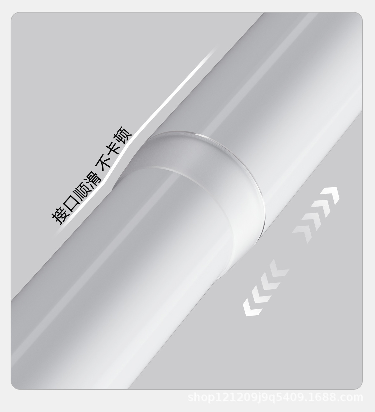 单边万向异型免打孔防水防锈伸缩杆晾衣杆浴帘杆衣柜杆卫生间门帘详情23