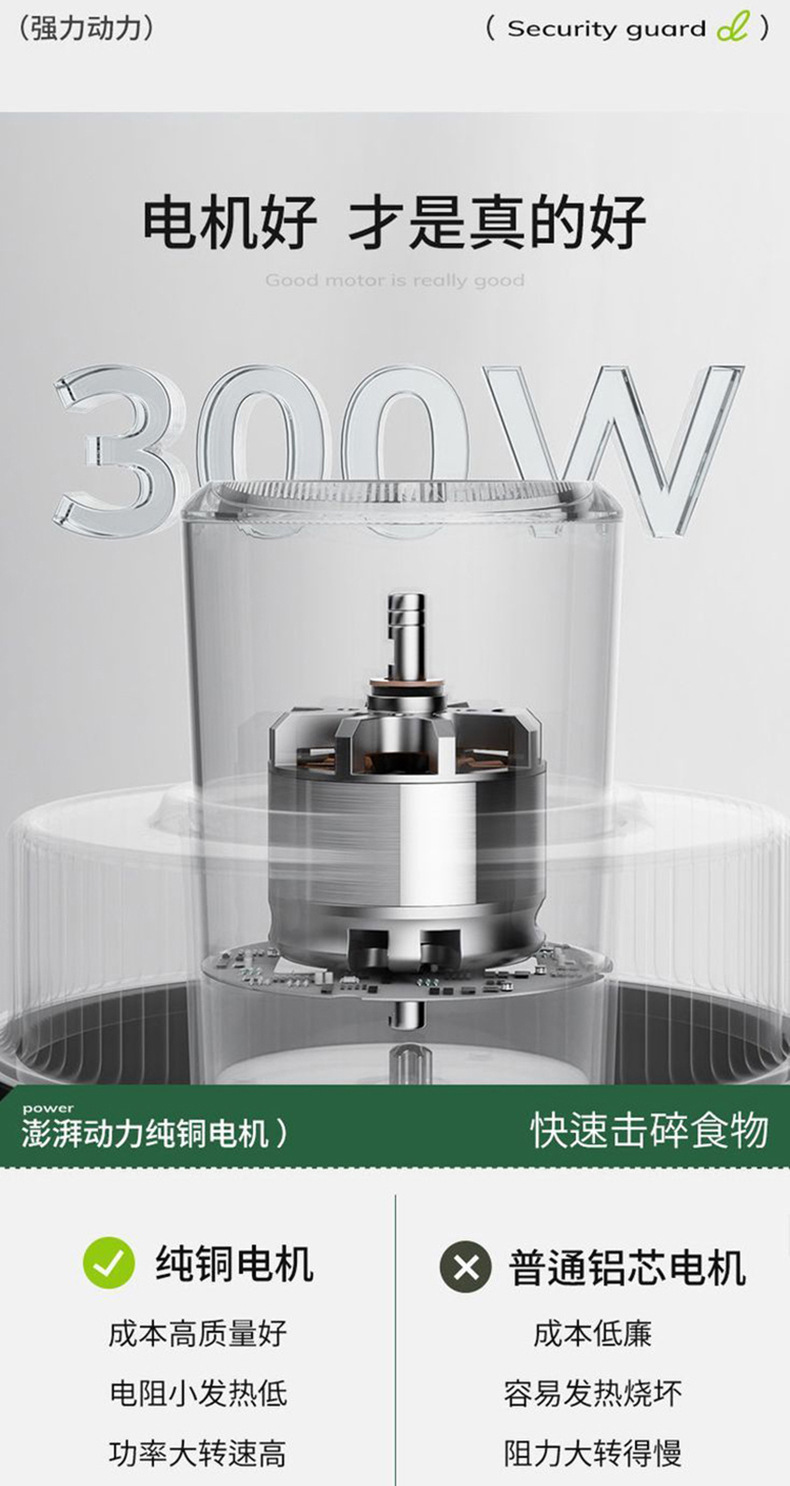 Domon Electric small household meat grinder, fully automatic stainless steel meat mixer, cross-border export 110V blender pic 6