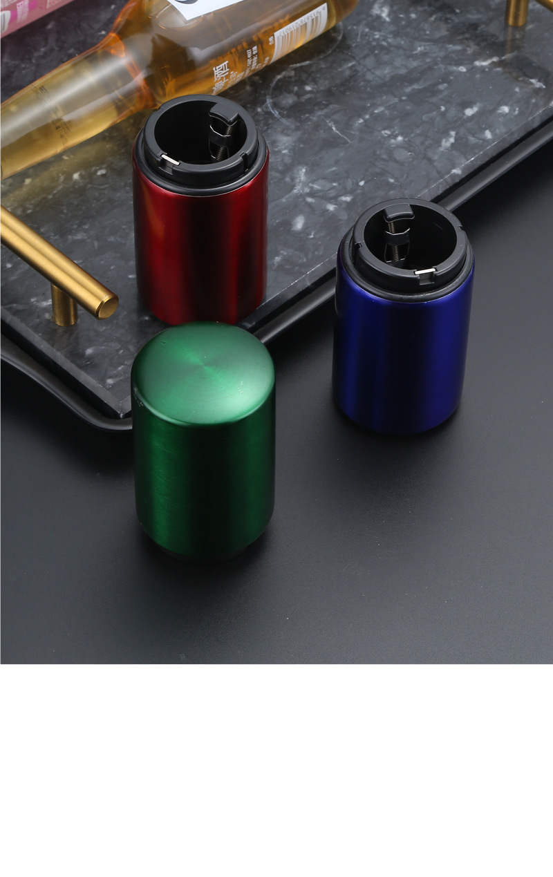 Wholesale of cross-border stainless beer bottle openers with seamless press, high-end metal wine screwdriver, and creative automatic bottle openers pic 14