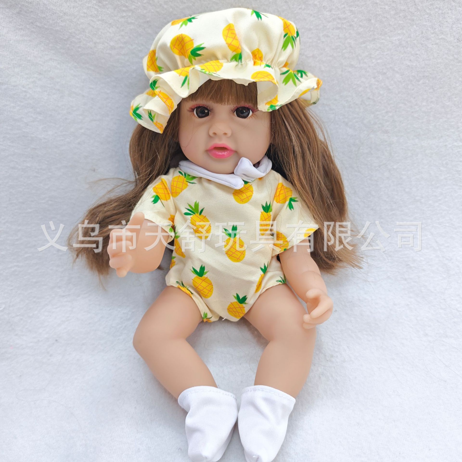 跨境热销30厘米可爱仿真娃婴儿软胶玩具女孩重生娃娃安抚婴儿玩具玩偶详情4
