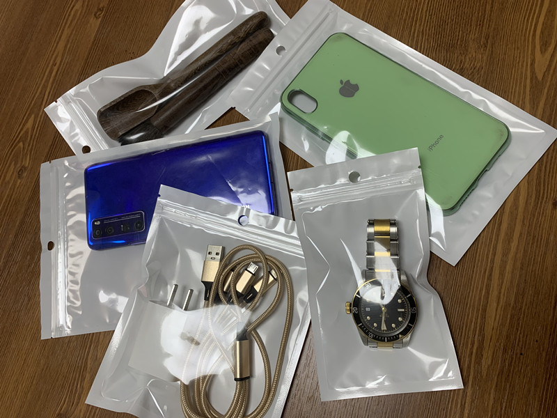 珠光袋阴阳自封袋半透明塑料首饰品礼品袋手机壳数据线拉链包装袋详情16