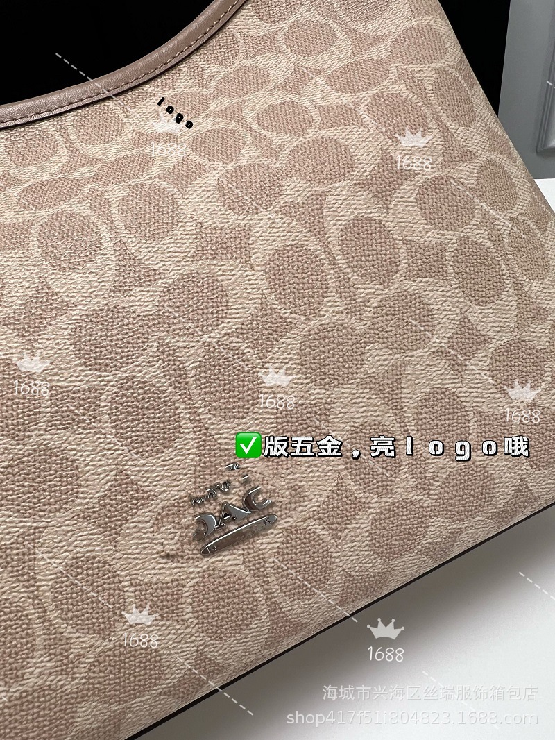 新款流浪包百搭配牛皮对花版字母腋下包斜挎包质感斜挎购物袋详情19