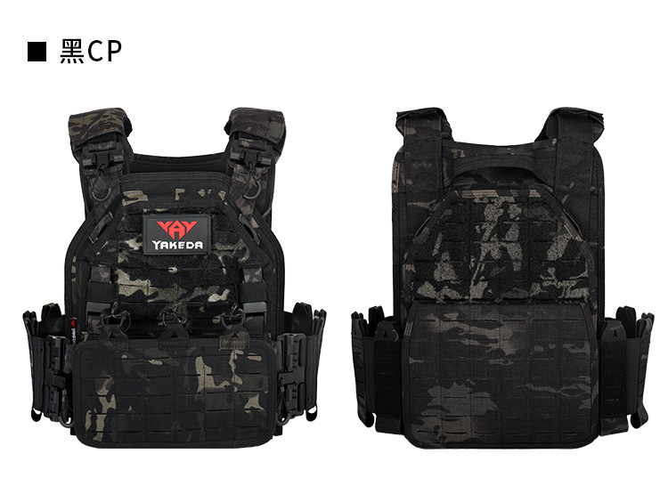 逸途 亚马逊2022新款MOLLE战术背心户外作训马甲1000D防水耐磨详情19