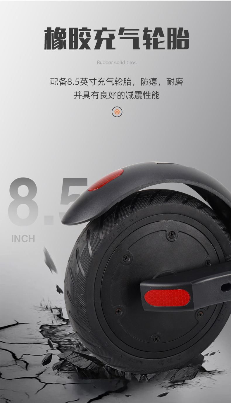 Electric scooters for adults, foldable scooters for transportation, folding electric bikes for office workers, mini outdoor electric bikes pic 10