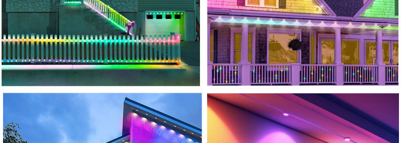 亚马逊爆款智能防水屋檐灯WIFI蓝牙APP涂鸦屋檐灯节日装饰屋檐灯详情44