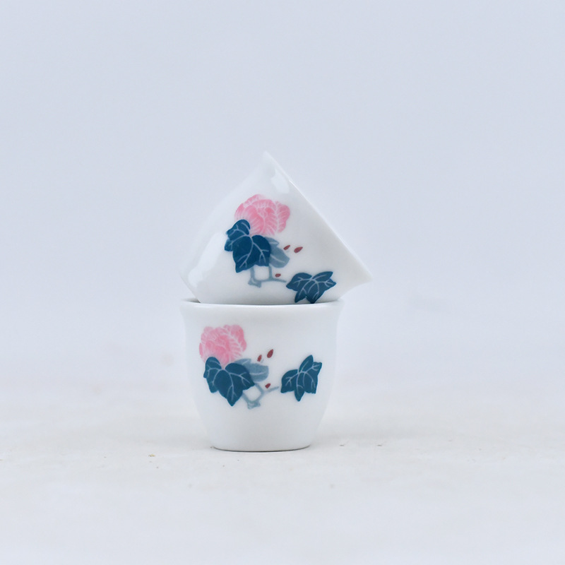 牡丹花瓷餐具碗碟勺杯礼盒套装家用大号菜盘陶瓷碗碟碗盘全套批发详情8