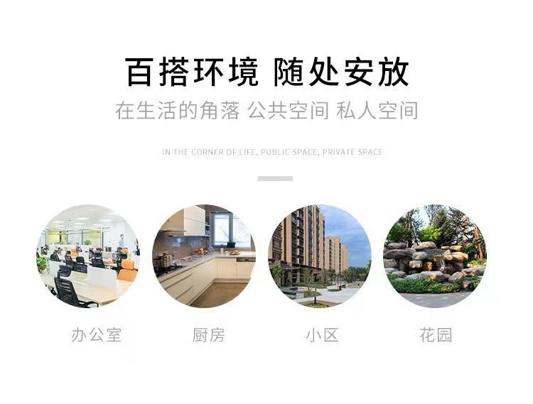 无盖长方形垃圾桶厨房办公室家用商用分类大号厕所户外环卫垃圾箱详情14