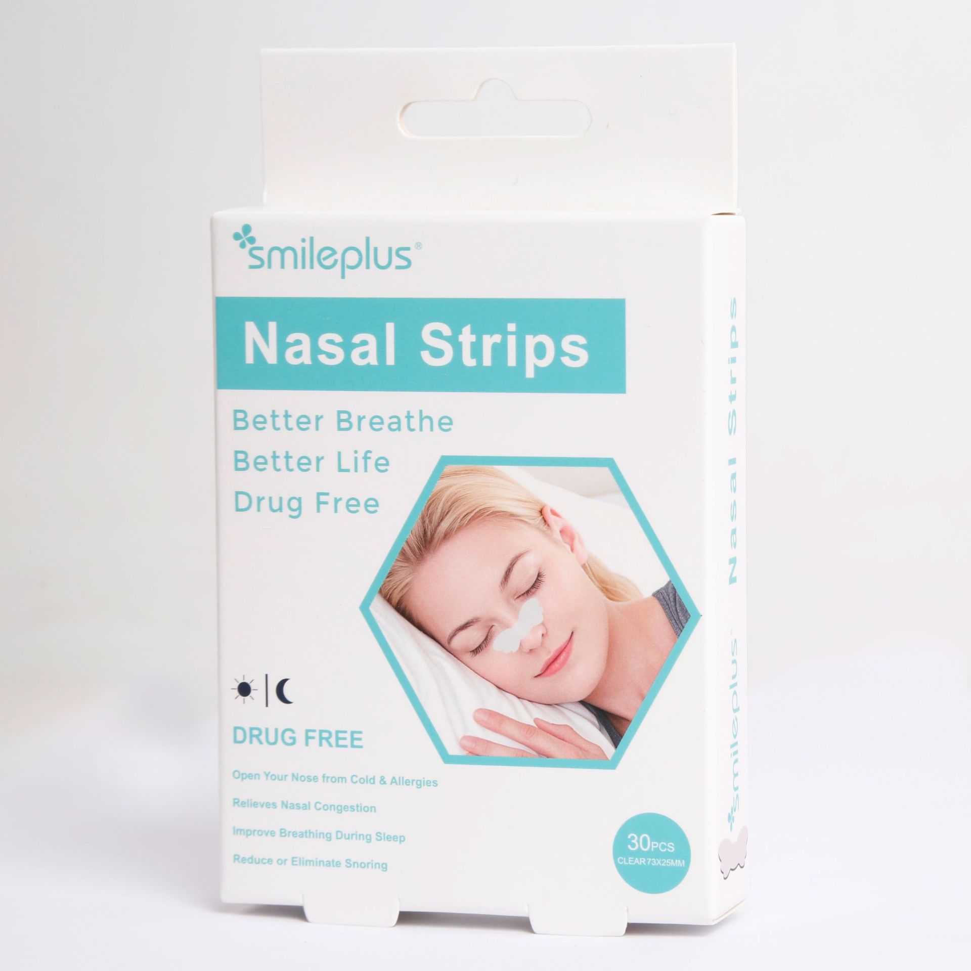 Only for cross-border nasal comfort and care patches to relieve snoring, improve sleep and enhance sleep function wholesale pic 3