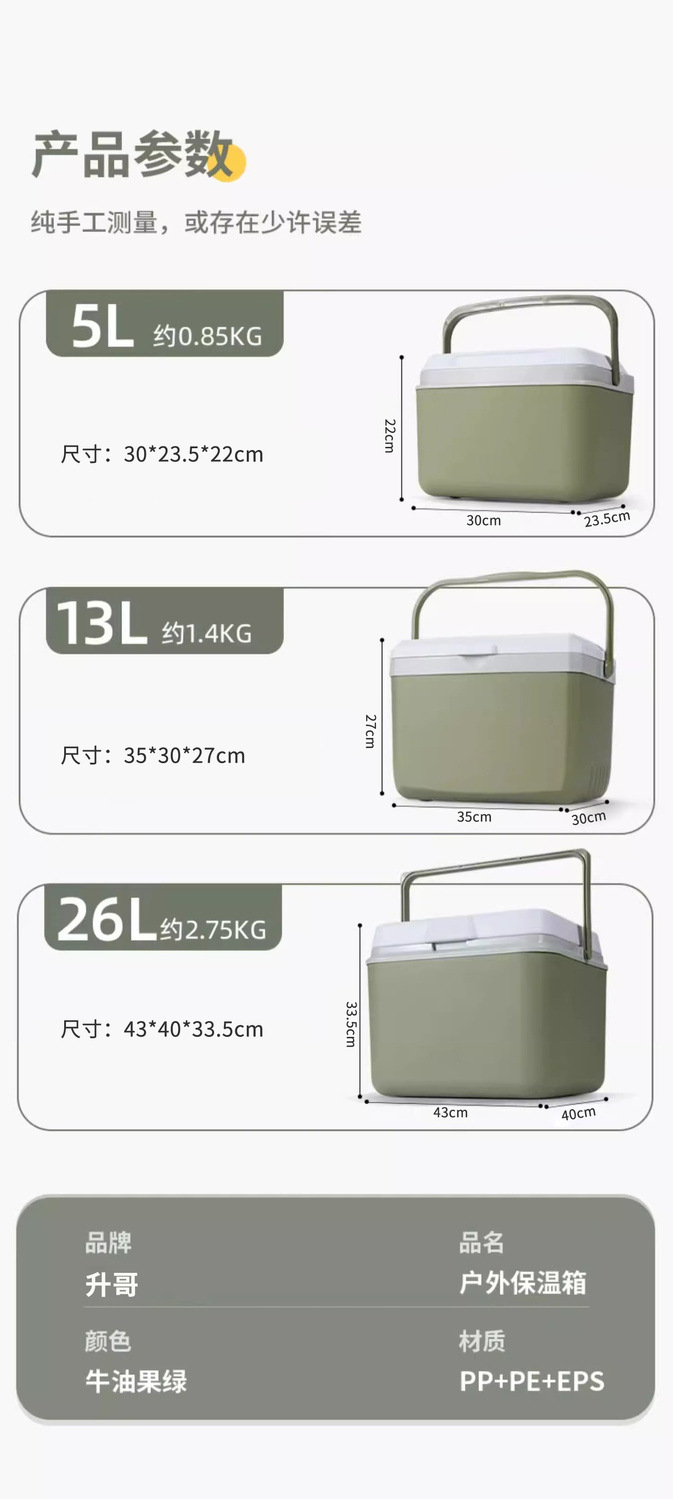 保温箱商用摆摊保冷保鲜车载户外冰箱野餐便携手提冰桶家用冷藏箱详情14