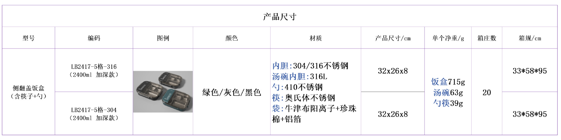 Huihai 316 stainless steel lunch box, specifically designed for students and office workers, is a microwave-safe compartments Japanese bento box pic 5