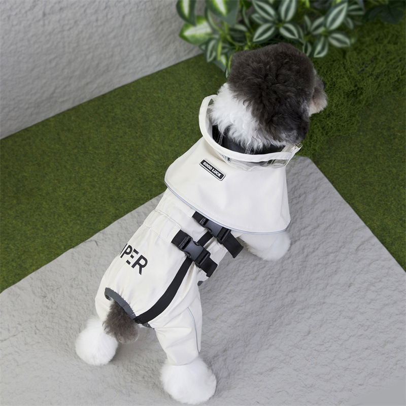 宠物秋冬可拆卸雨衣 狗狗新款防水保暖外套 中小型犬防风外出服实详情16