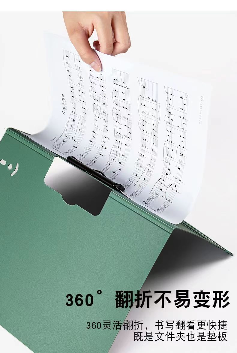 a4 folder, student board holder, learning stationery, test paper storage board, binding rope, pen holder, office meeting pic 10