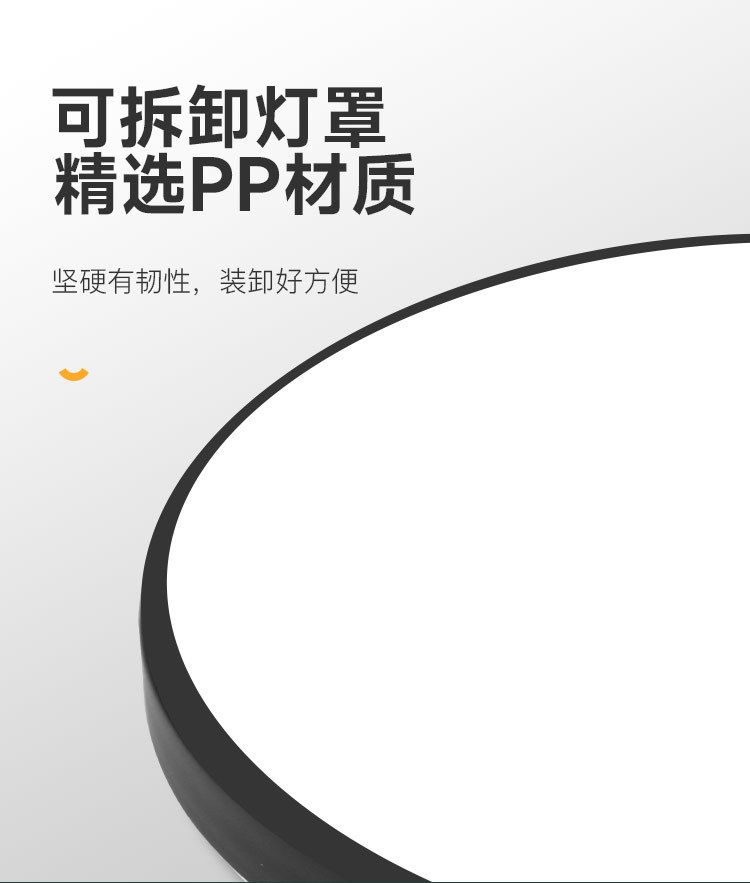 LED three-proof ceiling light, circular bedroom and living room light, moisture-proof, dust-proof, insect-proof, simple and ultra-thin balcony and corridor ceiling light pic 11
