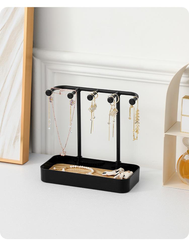 Vante household jewelry rack, storage and hanging rack, jewelry, hand, necklace, ring, earring rack, hair accessory and exquisite display rack pic 15