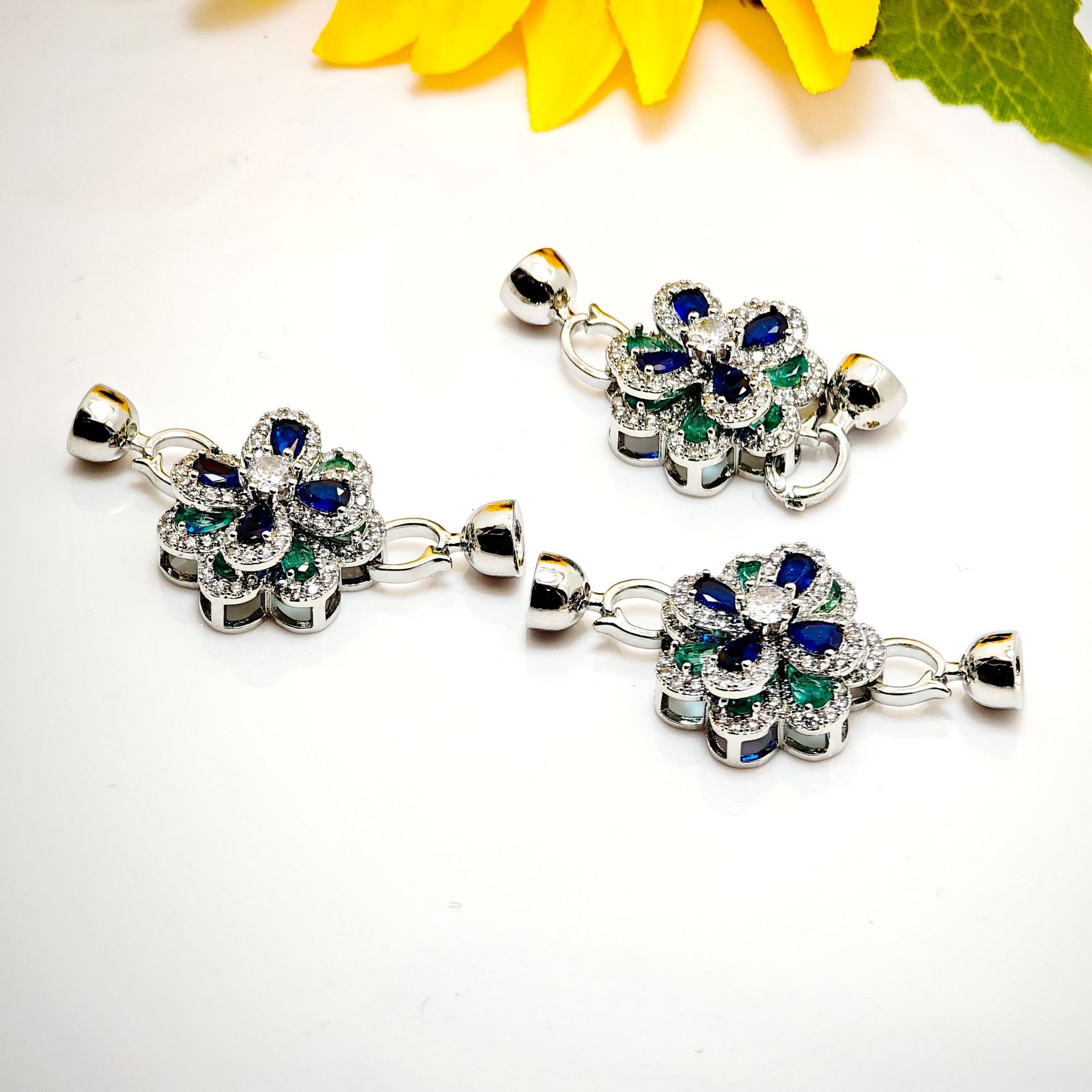 Pearl necklace buckle, cross buckle, electroplated high color retention mother-of-pearl necklace buckle, DIY bracelet, necklace buckle, D-shaped buckle pic 14