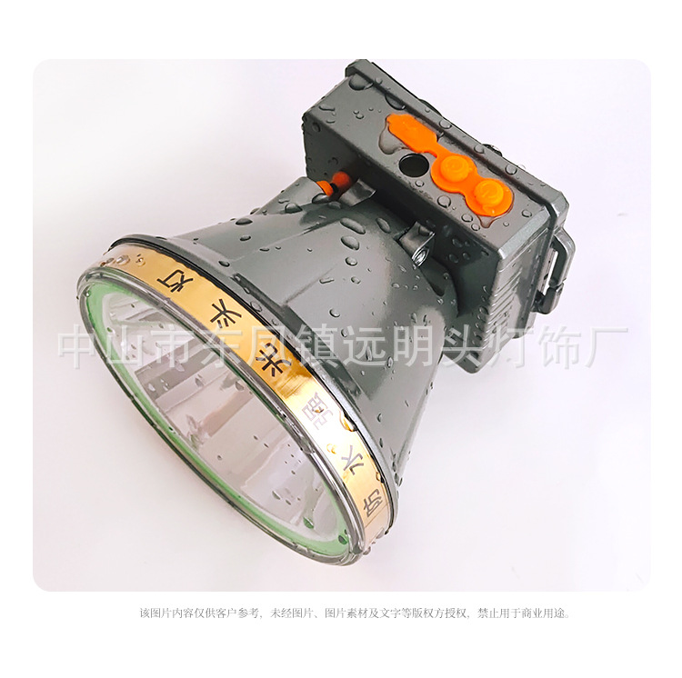 Wholesale led outdoor high-intensity waterproof headlamps, ultra-bright long-range diving ultra-bright P50 night fishing lamps, head-mounted flashlights pic 1