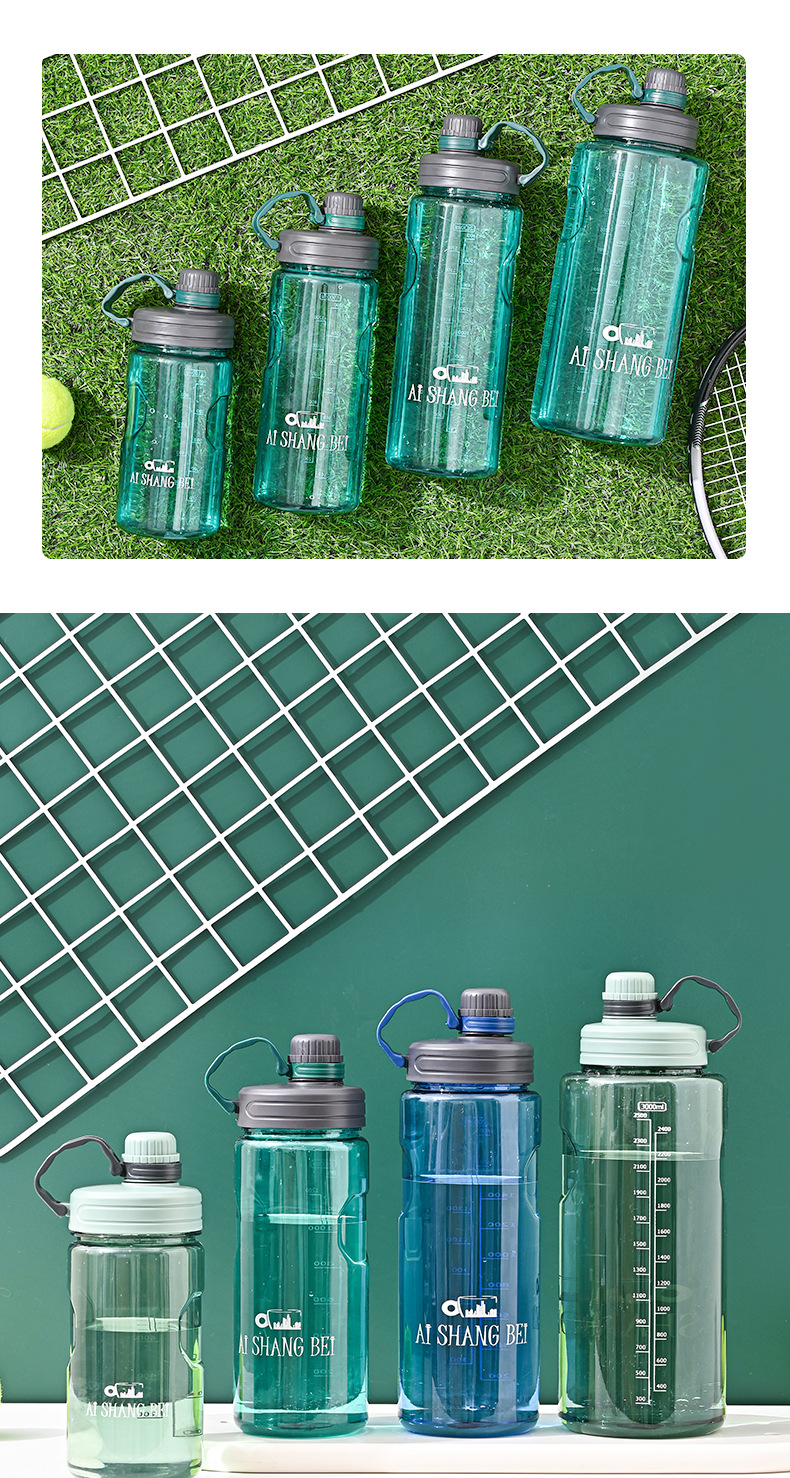 超大容量塑料水杯男便携户外运动健身水壶水瓶大号太空杯子 3000m详情15