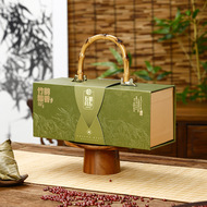 国潮绿色手提月饼礼盒结婚伴手礼盒喜糖盒情人节化妆品礼物盒空盒详情6