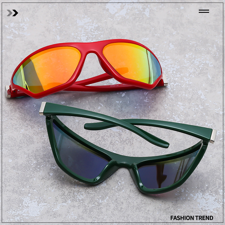 酷女凹造型方框时髦街拍ins网红同款太阳眼镜 中性墨镜新款太阳镜详情5