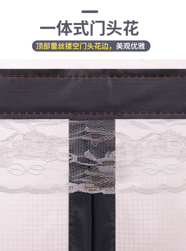 空调门帘隔断帘挡风防冷气隔离厨房油烟卧室家用磁铁透明遮挡帘详情18