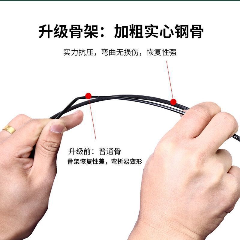 10防风超大雨伞加固加大晴雨男女折叠商务遮阳黑胶两用防晒太阳伞详情5