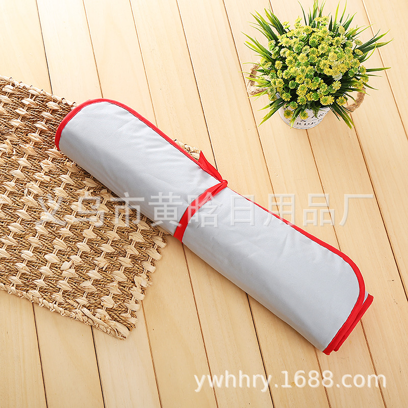 【 Chi Jia 】 All-cotton silver-coated high-temperature resistant ironing pad, foldable portable ironing pad pic 5