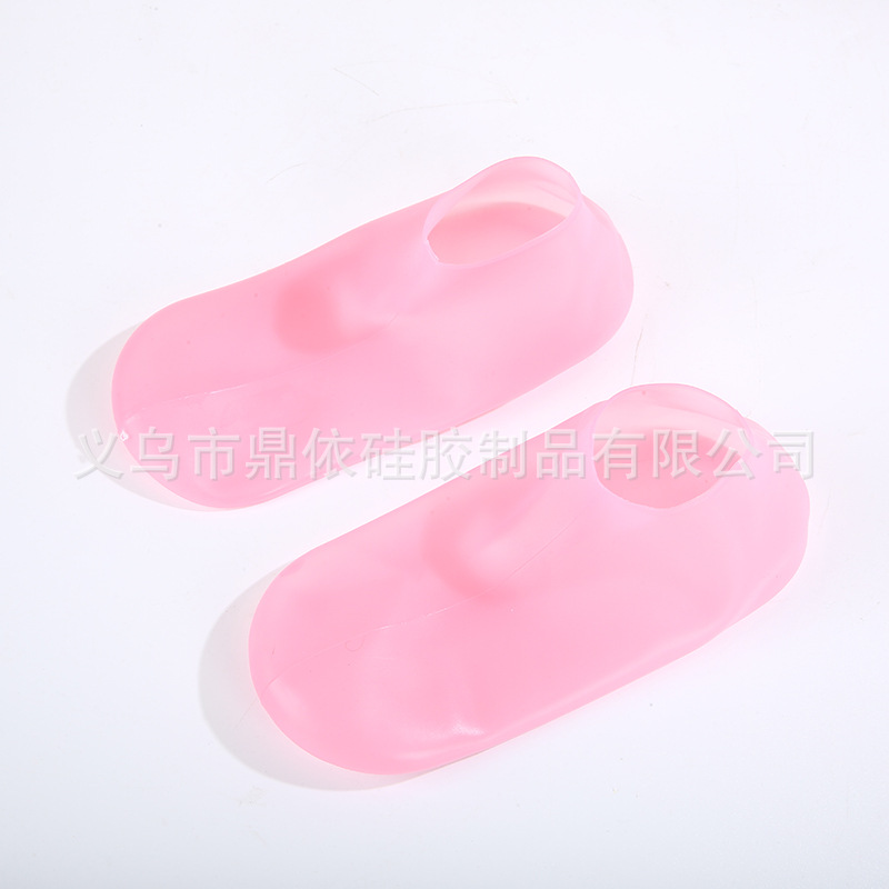 跨境硅胶袜子防干裂袜套硅胶足套足膜脚膜嫩肤硅胶套软化老茧角质详情17
