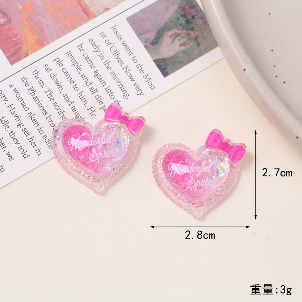 Luminous flash high-transparency sequin cut surface gradient color butterfly epoxy resin AB glue accessories diy jewelry accessories handmade hair accessory materials pic 11