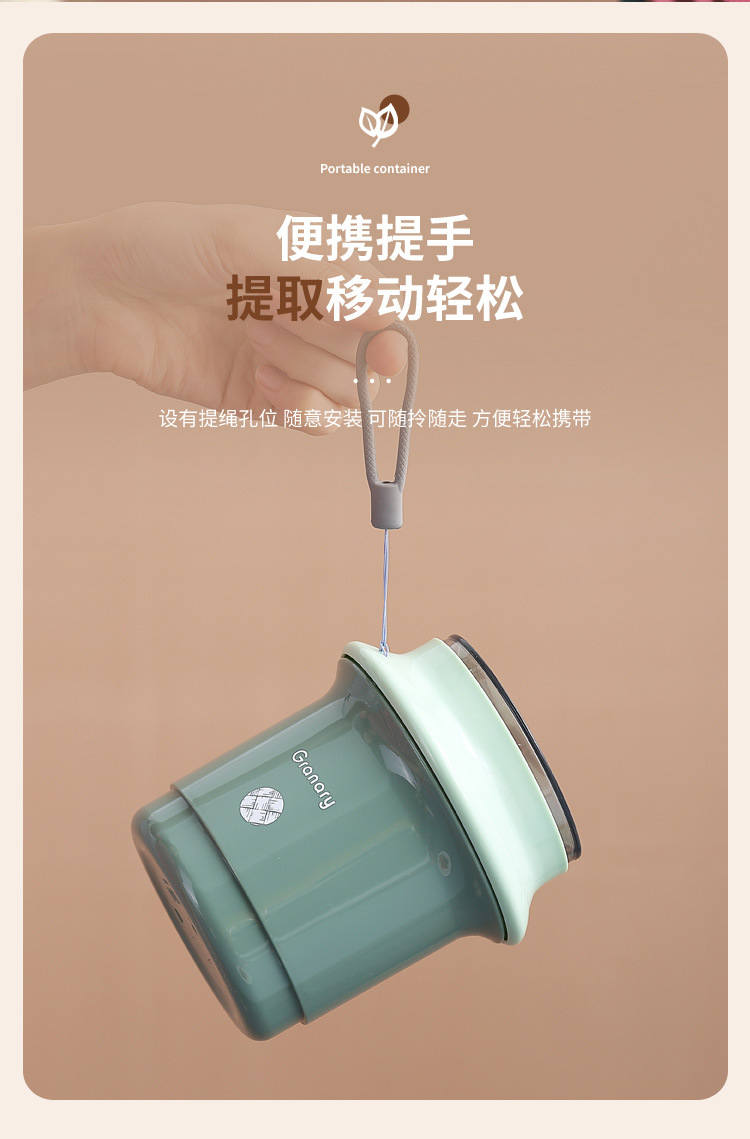 Student sealed leak-proof mini breakfast cup, office worker oat milk insulated soup cup, portable outdoor portable cup pic 8