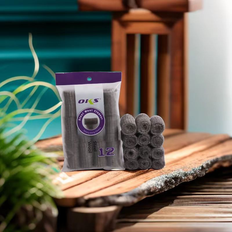 Household steel wool balls, stainless steel cleaning balls, pot brushes, dish brushes, steel wool balls, kitchen dish cleaning balls, OKS pic 1