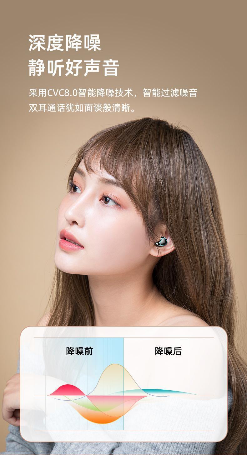 The cross-border bestseller M10 digital display screen, large battery life, long battery life, Bluetooth headphones, gaming style, touch control, high-quality audio headphones pic 13