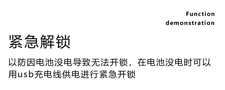 现代简约指纹抽屉锁柜门指纹密码锁衣柜橱柜家用办公室抽屉指纹锁详情14