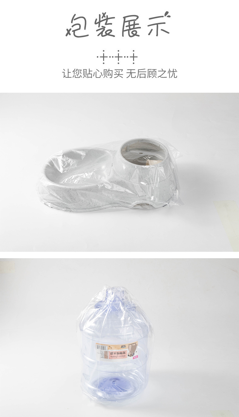 Cross-border pet dog water feeder, cat automatic feeder, cat and dog bowl, large-capacity drinking water feeder, original manufacturer pic 13