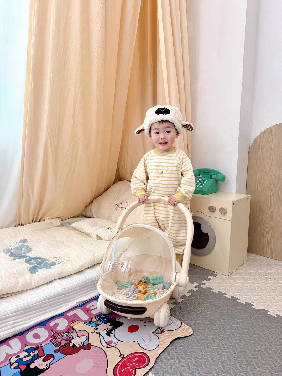 新款儿童学步车侧翻手推车多功能音乐益智积木创意可爱翻盖助步车详情62