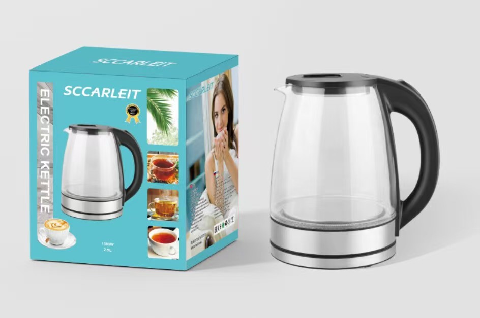 Cross-border kettle, large-capacity kettle, small electric kettle, stainless steel constant-temperature electric kettle, hot water kettle, mini household pic 6
