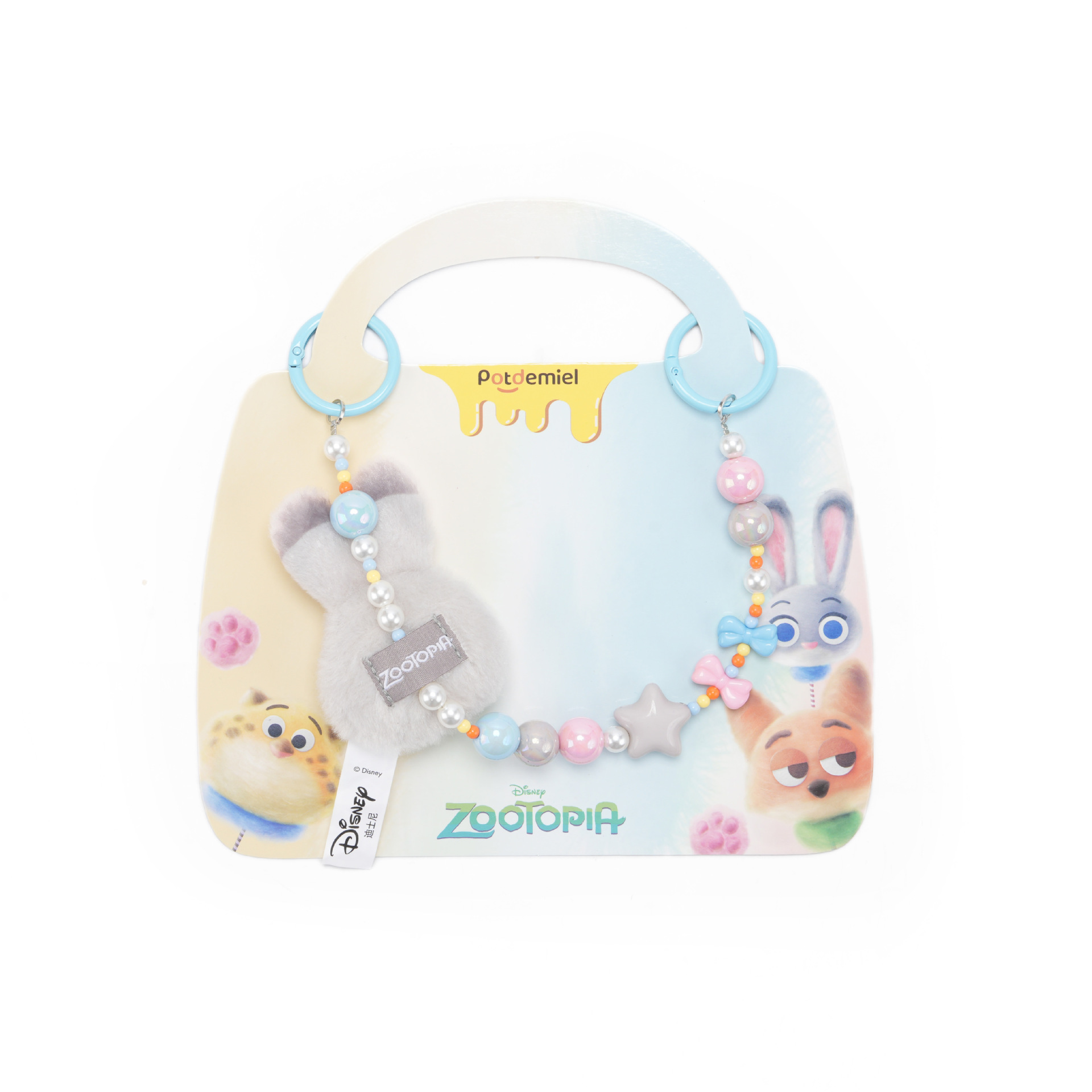 Disney Stitch, Zootopia, Judy Fox, Nick Macaron, Candy Bean backpack Pendant, keychain pendant pic 3