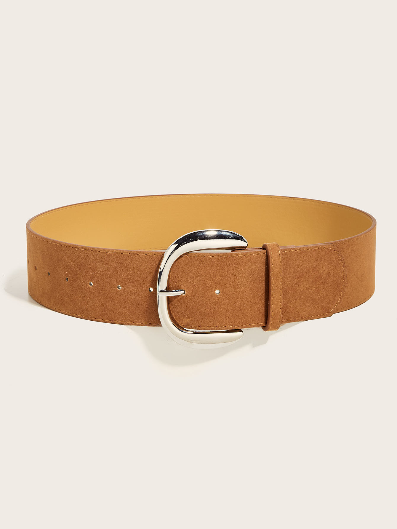 Retro Melade-style wide belt for women to slim the waist and look slimmer, paired with skirts for a stylish American hot girl style belt in stock pic 31