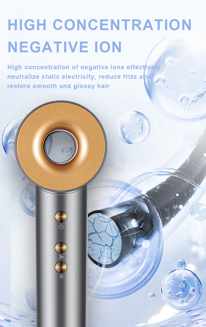 Export SOKANY14020 high-speed hair dryer, household cold and hot wind power, dry hair care and hair styling hair dryer pic 7