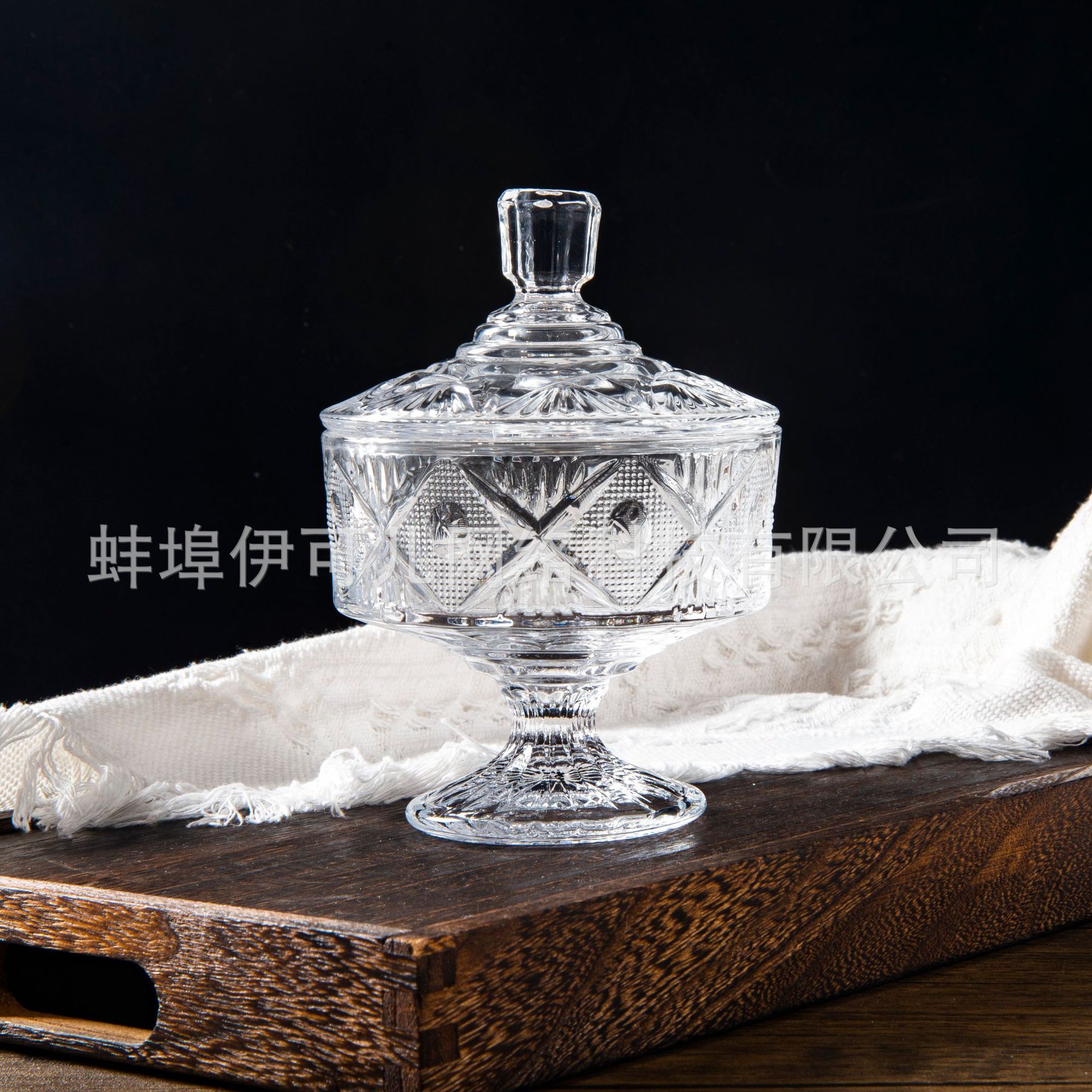 玻璃罐糖果罐香薰蜡烛罐干果罐收纳摆件储物盒首饰品盒消磁碗详情8